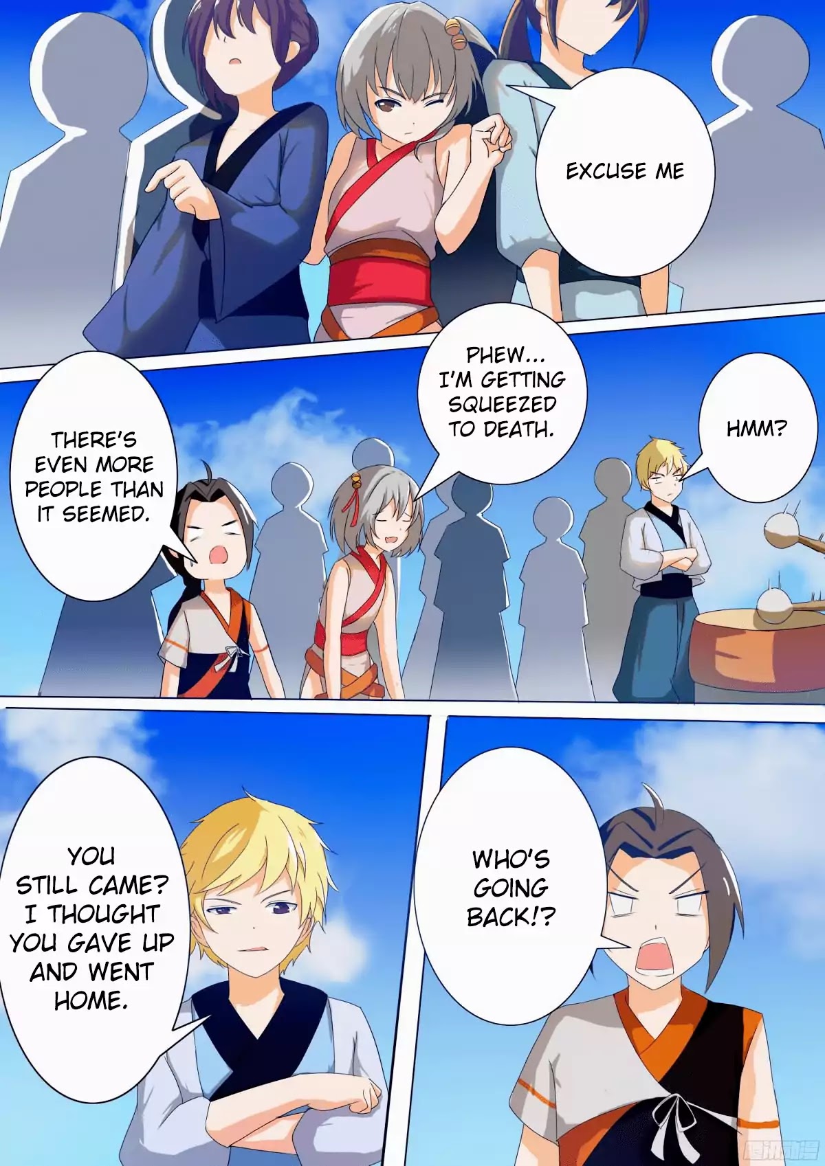 Ten Thousand Paths to Becoming a God Chapter 10 page 2 - Chapter 10: Ringing the Golden Pillar