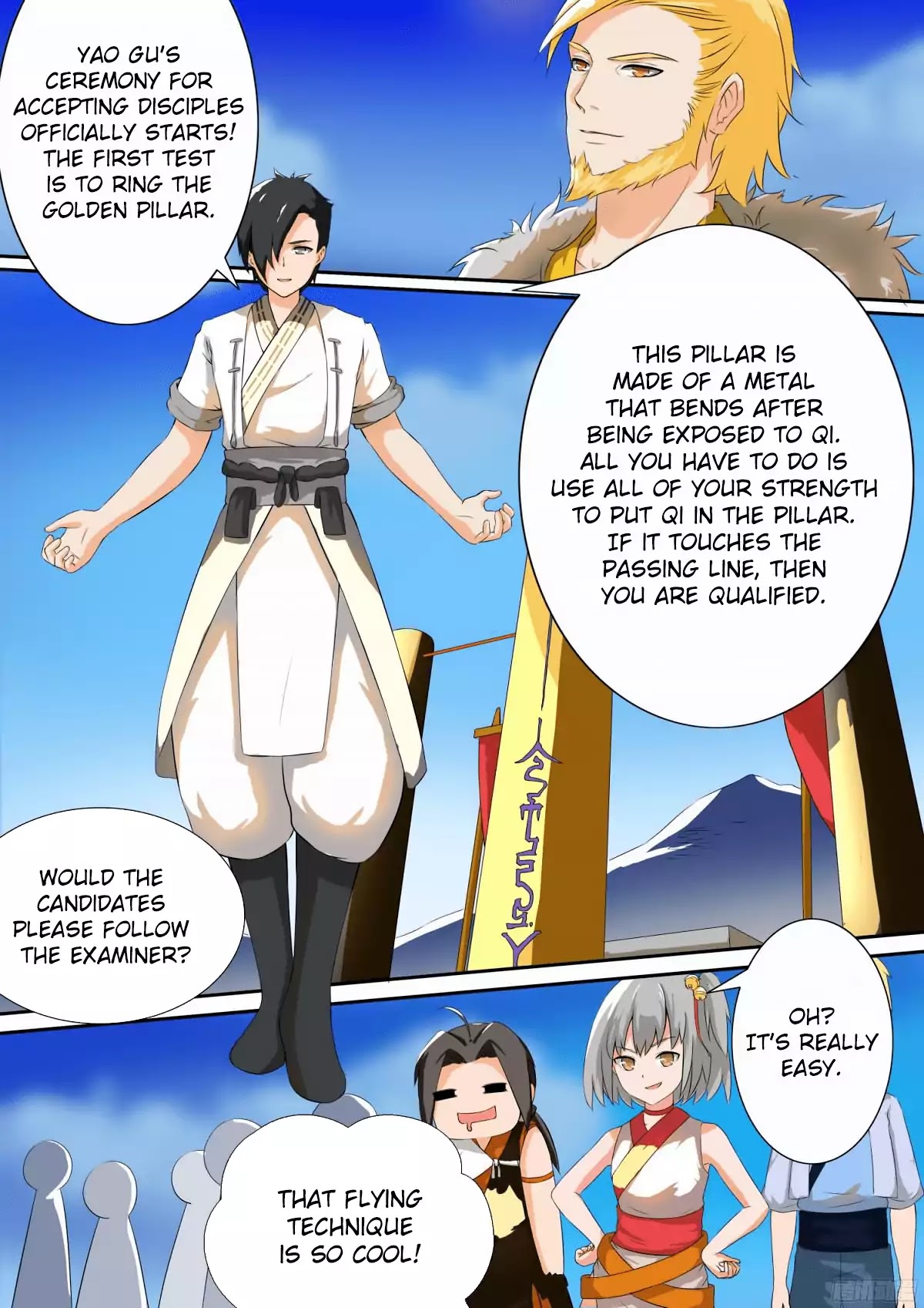Ten Thousand Paths to Becoming a God Chapter 10 page 7 - Chapter 10: Ringing the Golden Pillar