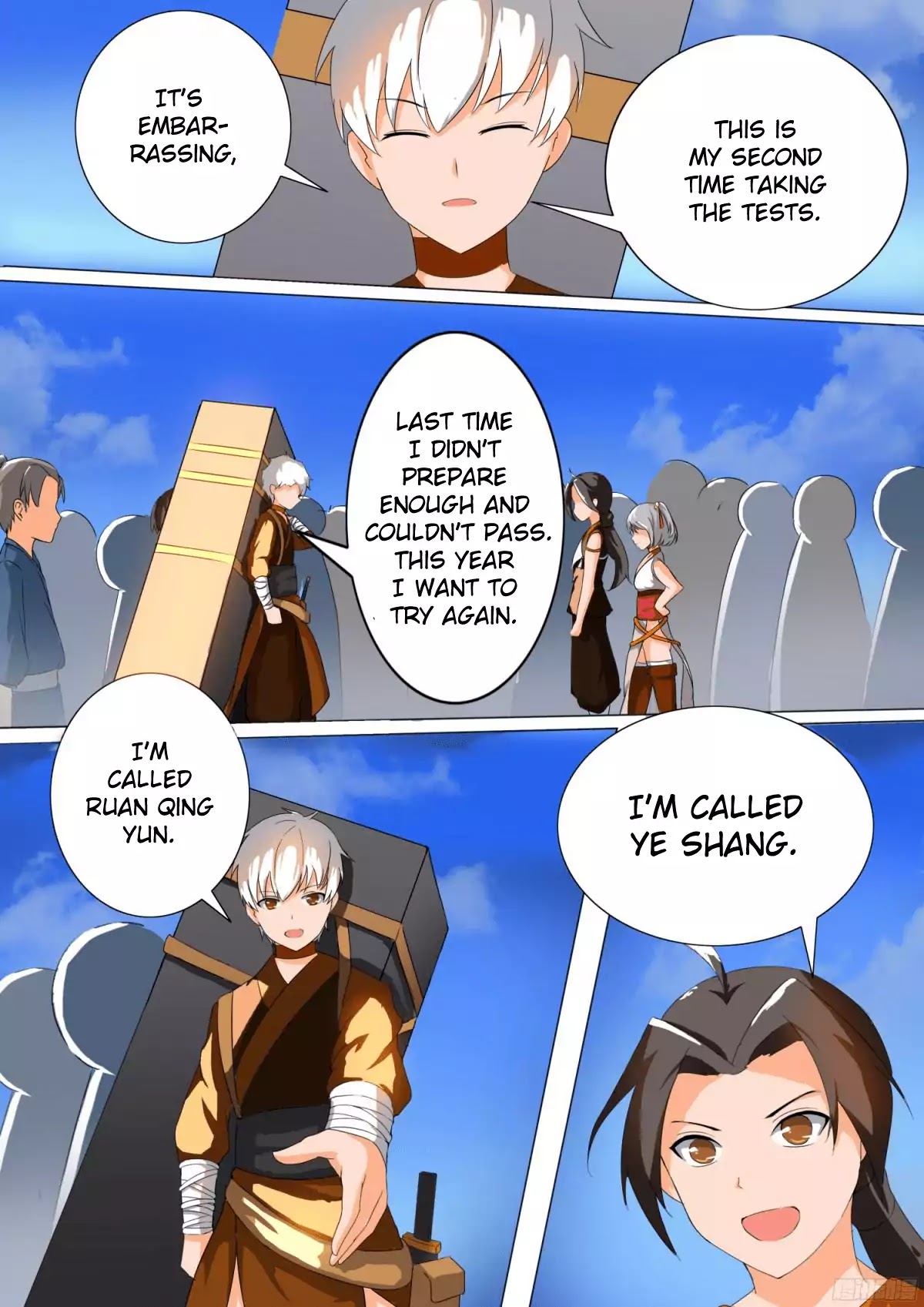 Ten Thousand Paths to Becoming a God Chapter 10 page 9 - Chapter 10: Ringing the Golden Pillar
