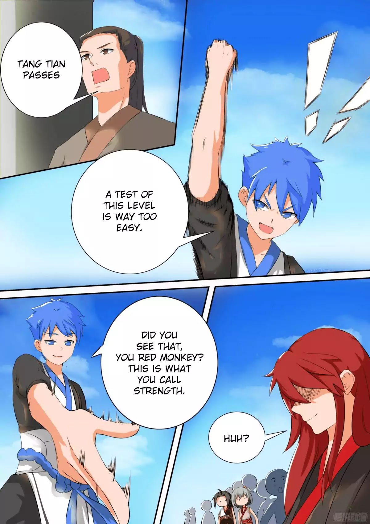 Ten Thousand Paths to Becoming a God Chapter 11 page 3 - Chapter 11: The Test Begins