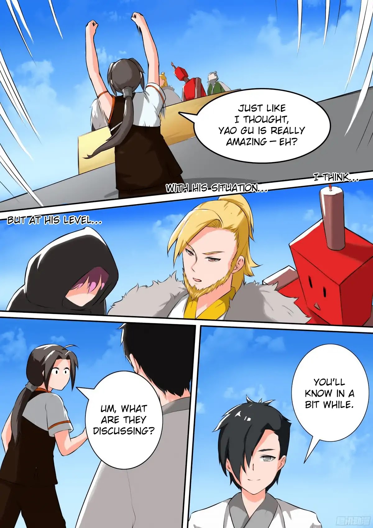 Ten Thousand Paths to Becoming a God Chapter 13 page 8 - Chapter 13: Unexpected Occurrence