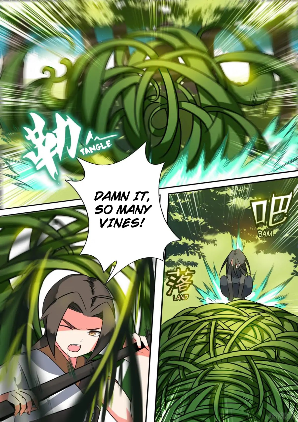 Ten Thousand Paths to Becoming a God Chapter 18 page 1 - Chapter 18: Vines from the Ground