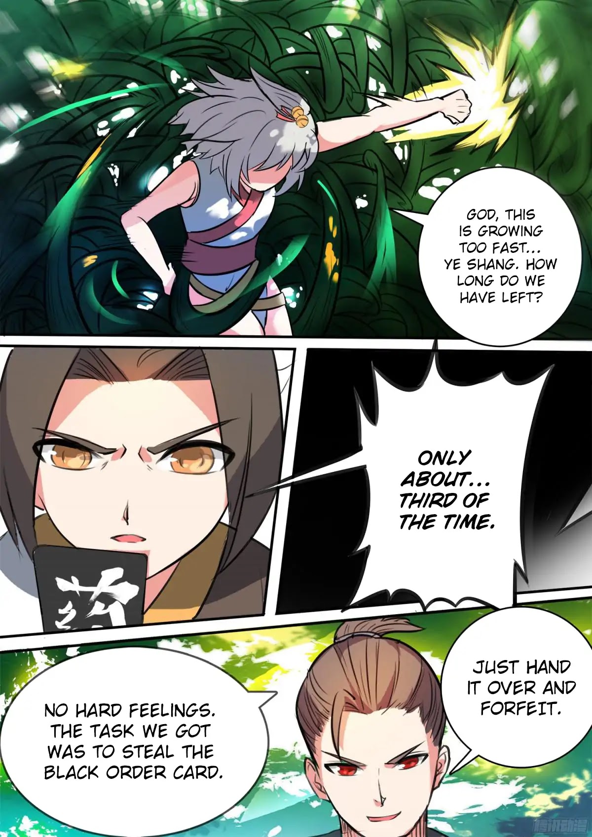 Ten Thousand Paths to Becoming a God Chapter 18 page 3 - Chapter 18: Vines from the Ground