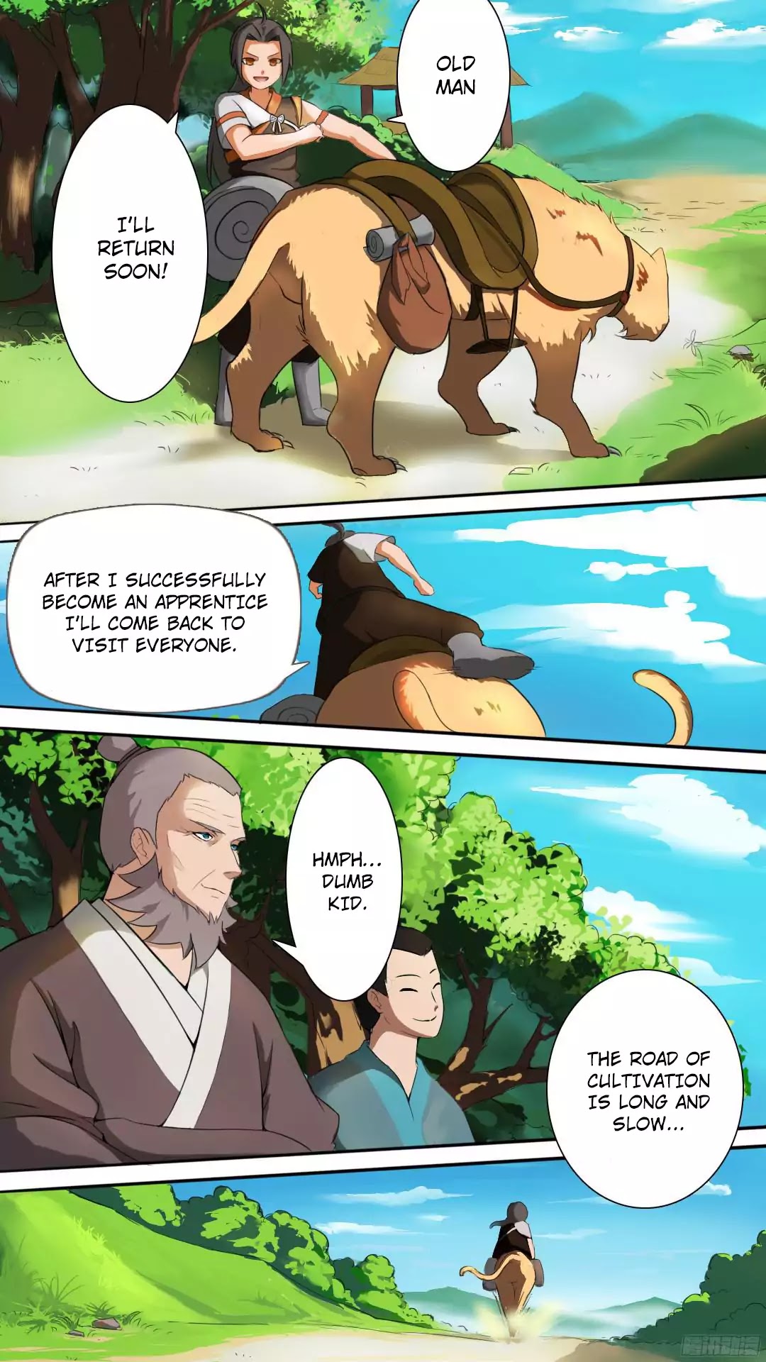 Ten Thousand Paths to Becoming a God Chapter 2 page 10 - Chapter 2: Embarking On A Journey