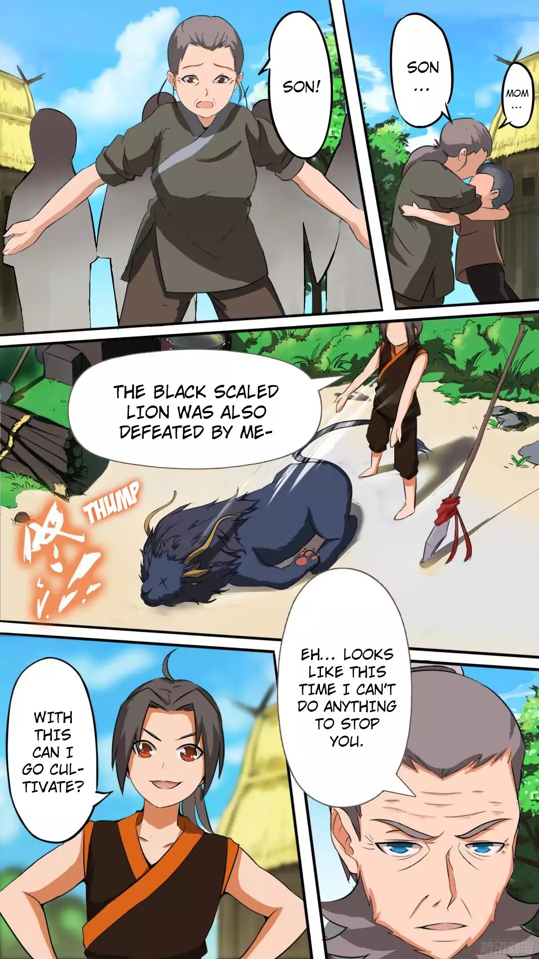 Ten Thousand Paths to Becoming a God Chapter 2 page 5 - Chapter 2: Embarking On A Journey