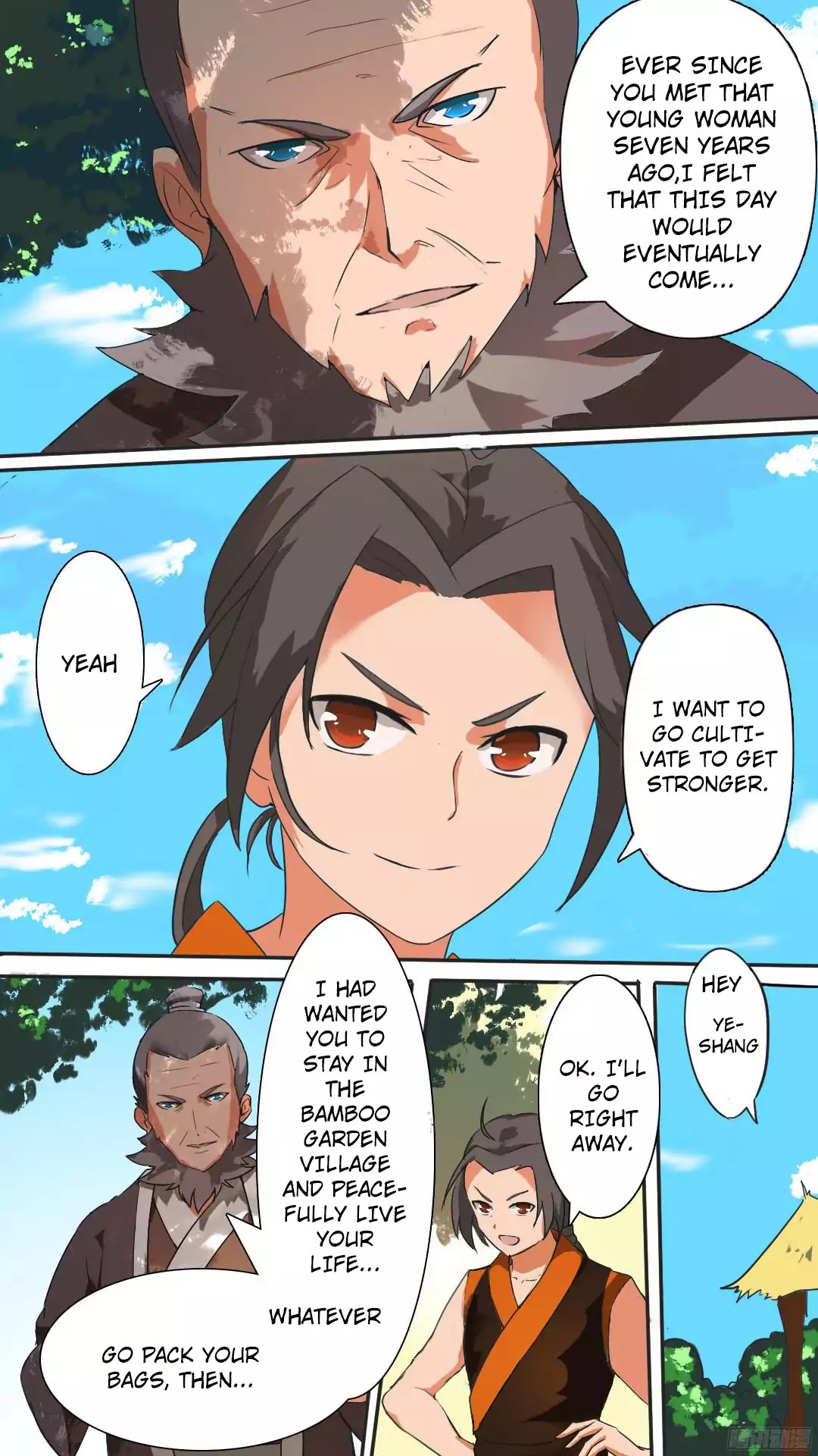 Ten Thousand Paths to Becoming a God Chapter 2 page 7 - Chapter 2: Embarking On A Journey