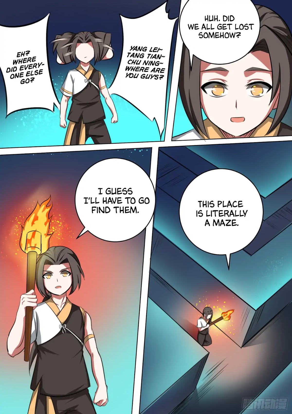 Ten Thousand Paths to Becoming a God Chapter 22 page 4 - Chapter 22: Conspiracy under the Prision