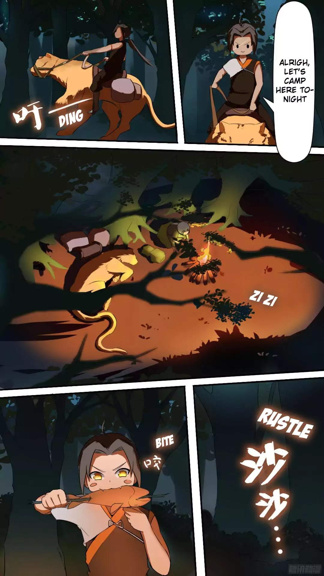 Ten Thousand Paths to Becoming a God Chapter 3 page 2 - Chapter 3: Flame Serpent