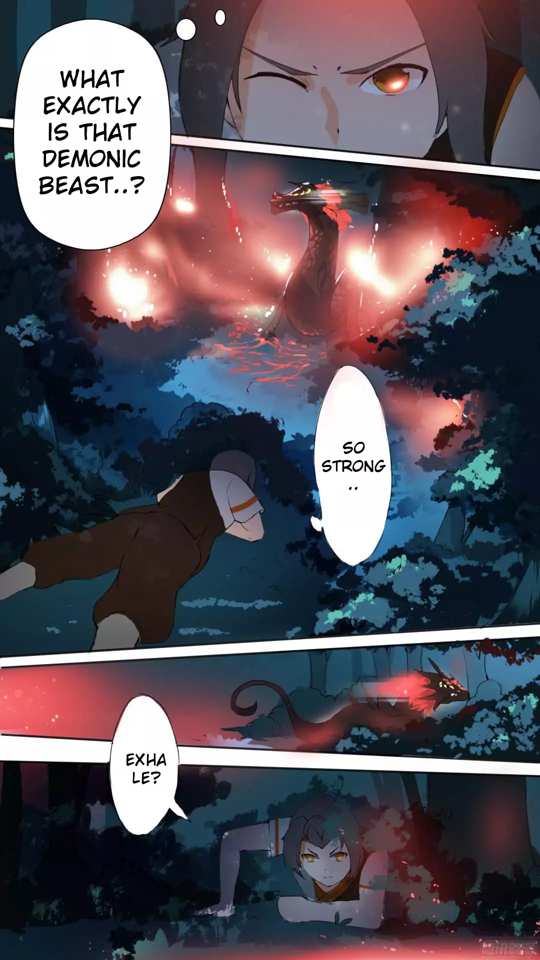 Ten Thousand Paths to Becoming a God Chapter 3 page 9 - Chapter 3: Flame Serpent