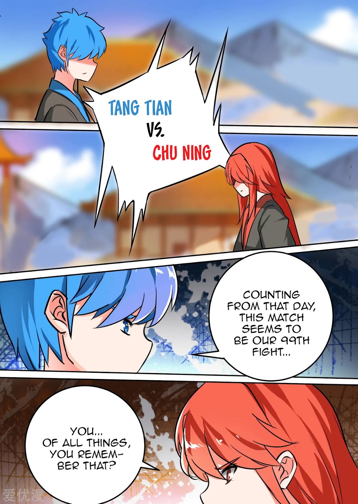 Ten Thousand Paths to Becoming a God Chapter 33 page 6 - Chapter 33: Enemies Meet On Narrow Paths