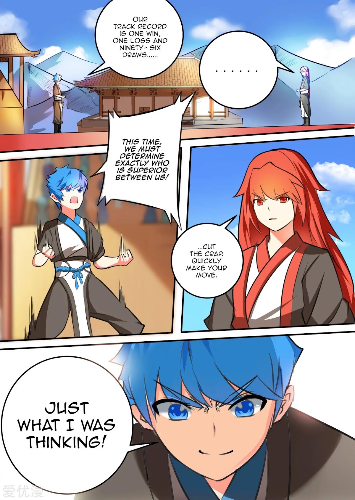 Ten Thousand Paths to Becoming a God Chapter 33 page 7 - Chapter 33: Enemies Meet On Narrow Paths
