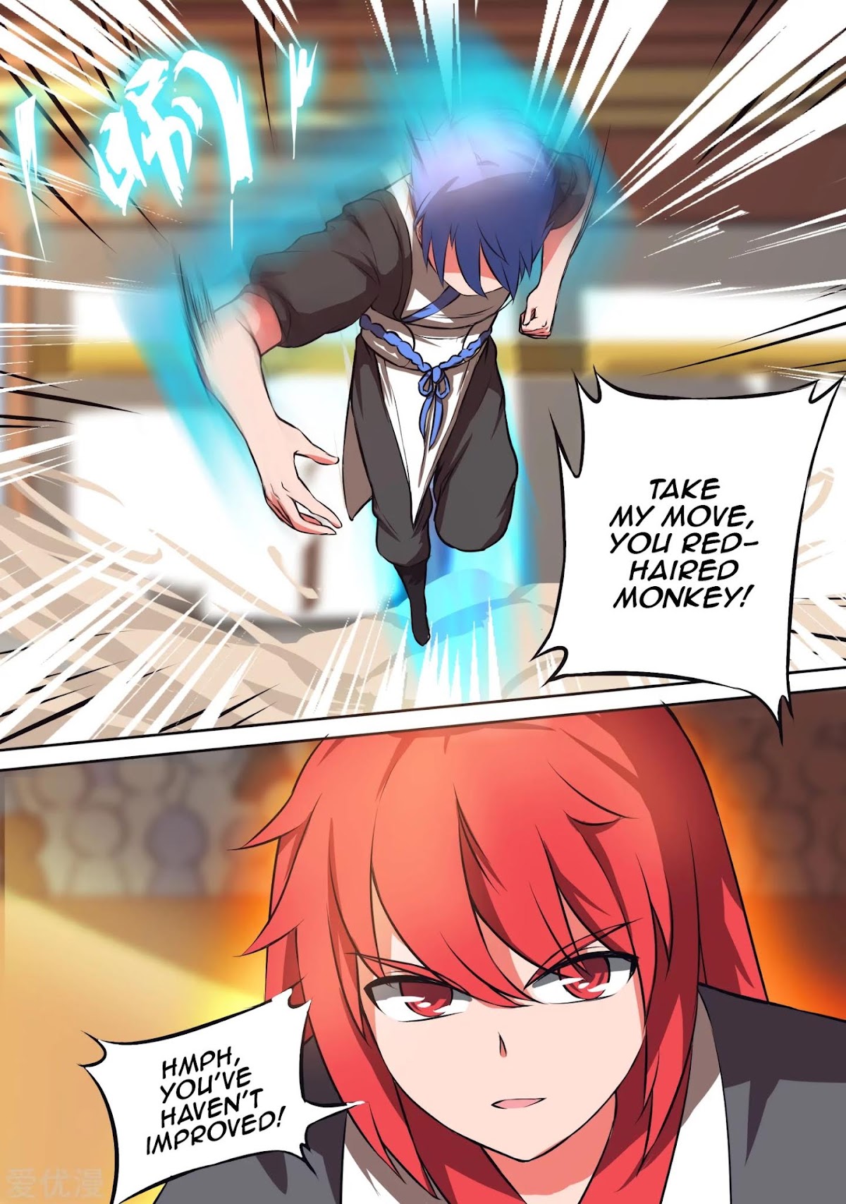 Ten Thousand Paths to Becoming a God Chapter 33 page 8 - Chapter 33: Enemies Meet On Narrow Paths