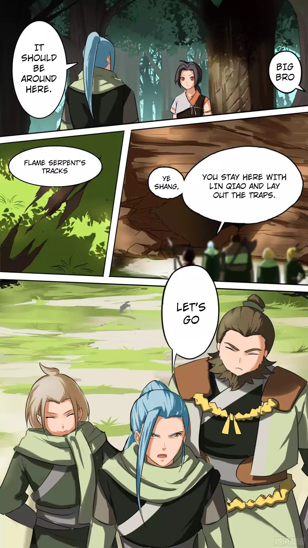 Ten Thousand Paths to Becoming a God Chapter 4 page 10 - Chapter 4: Hunting Squad