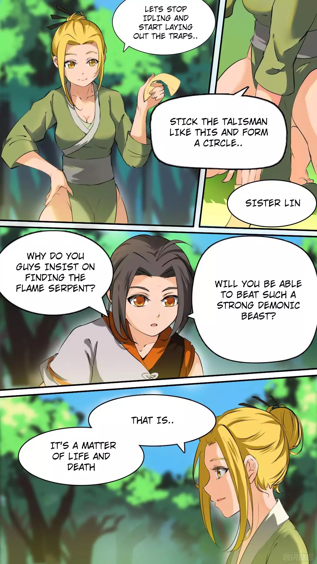 Ten Thousand Paths to Becoming a God Chapter 4 page 11 - Chapter 4: Hunting Squad