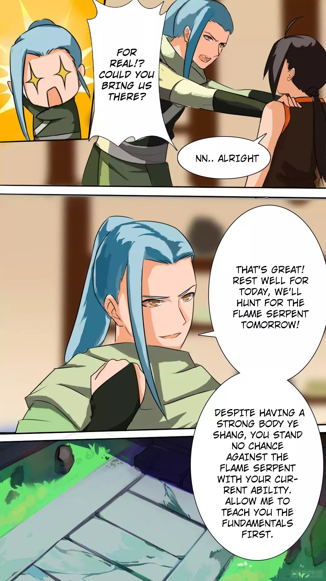 Ten Thousand Paths to Becoming a God Chapter 4 page 7 - Chapter 4: Hunting Squad