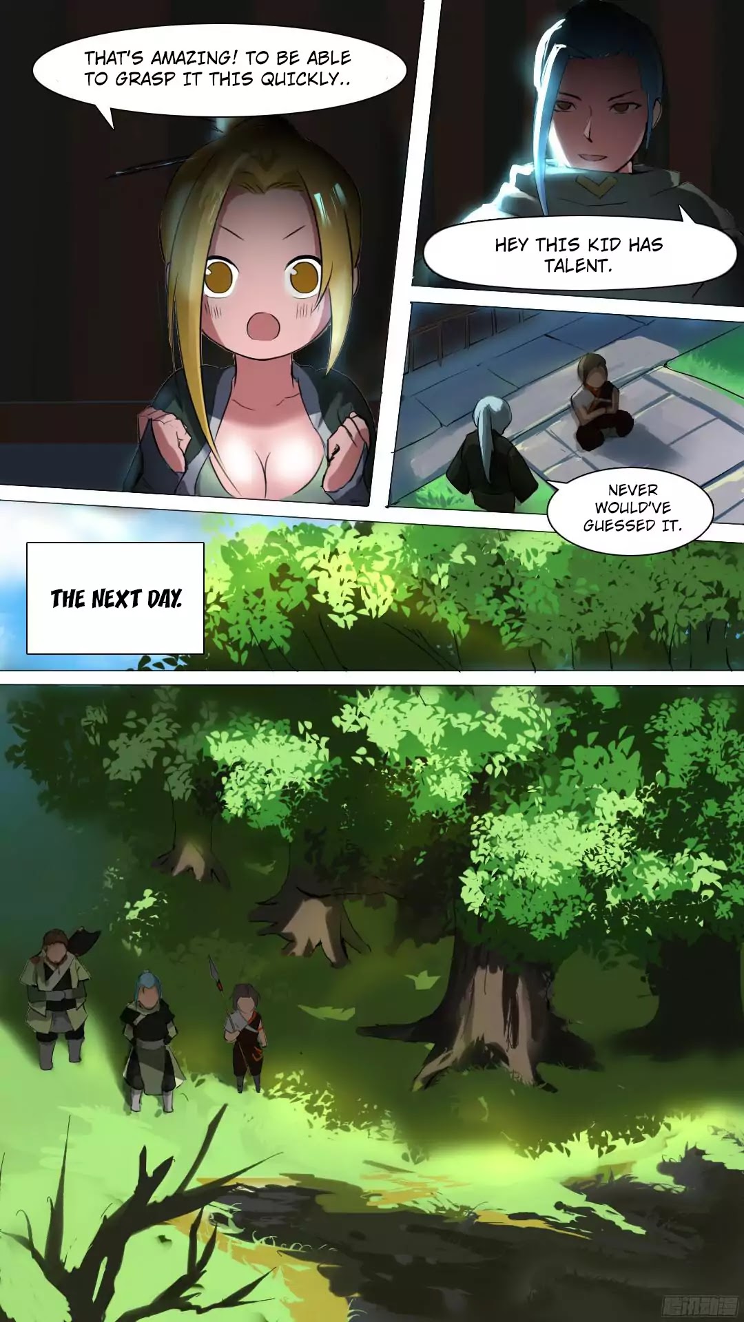 Ten Thousand Paths to Becoming a God Chapter 4 page 9 - Chapter 4: Hunting Squad