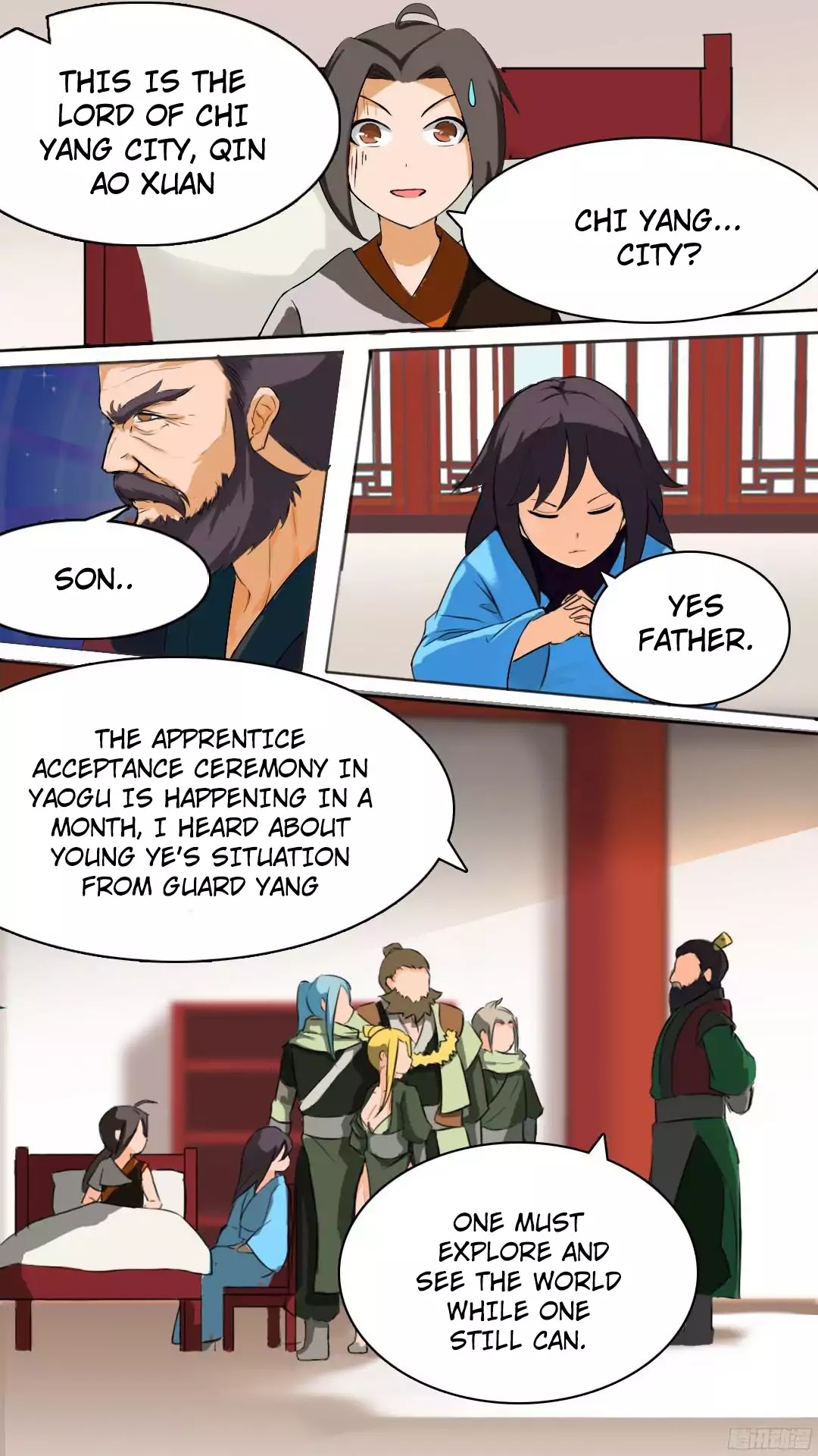 Ten Thousand Paths to Becoming a God Chapter 5 page 14 - Chapter 5: Qin Household