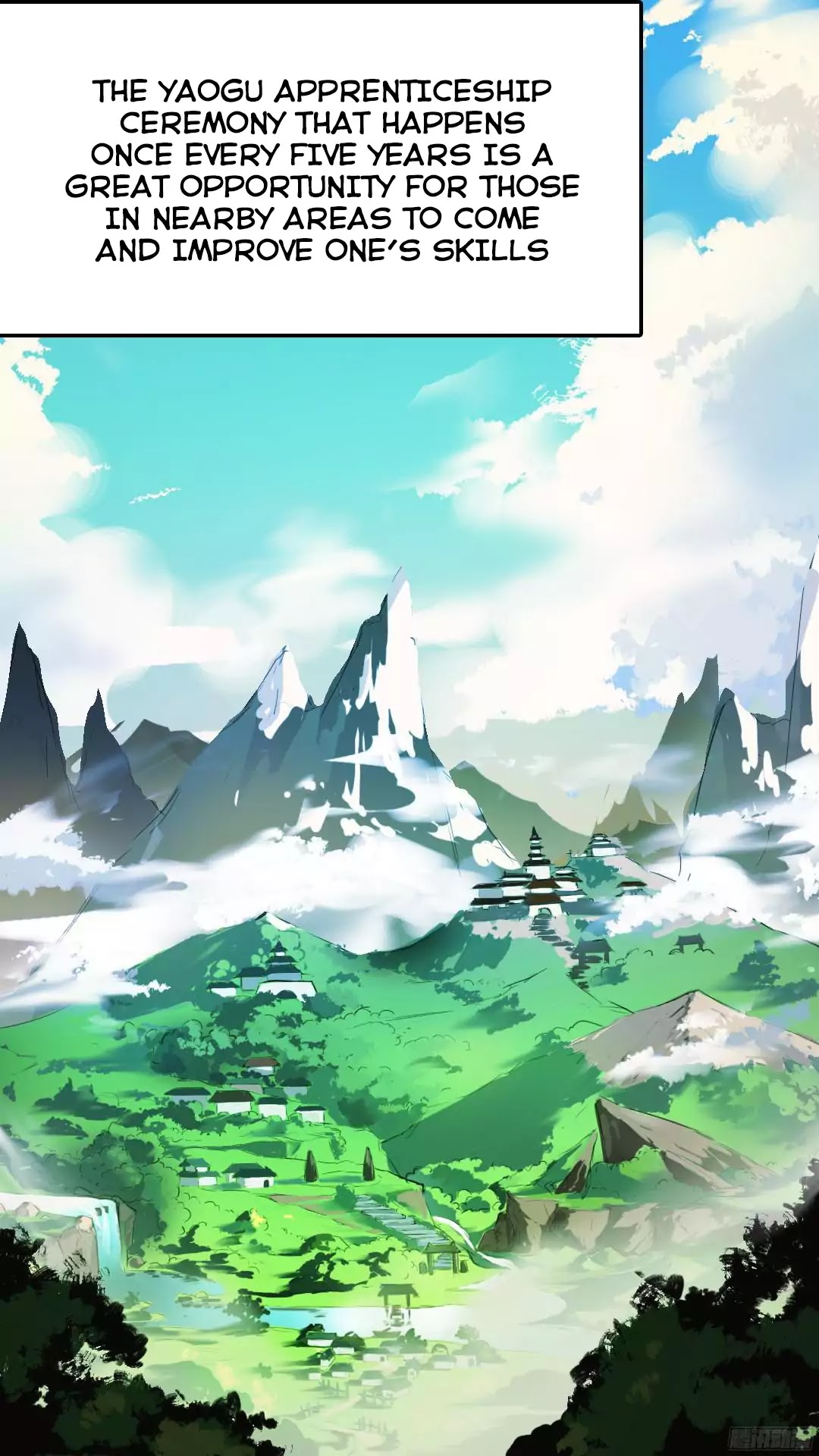 Ten Thousand Paths to Becoming a God Chapter 6 page 1 - Chapter 6: Training Storm
