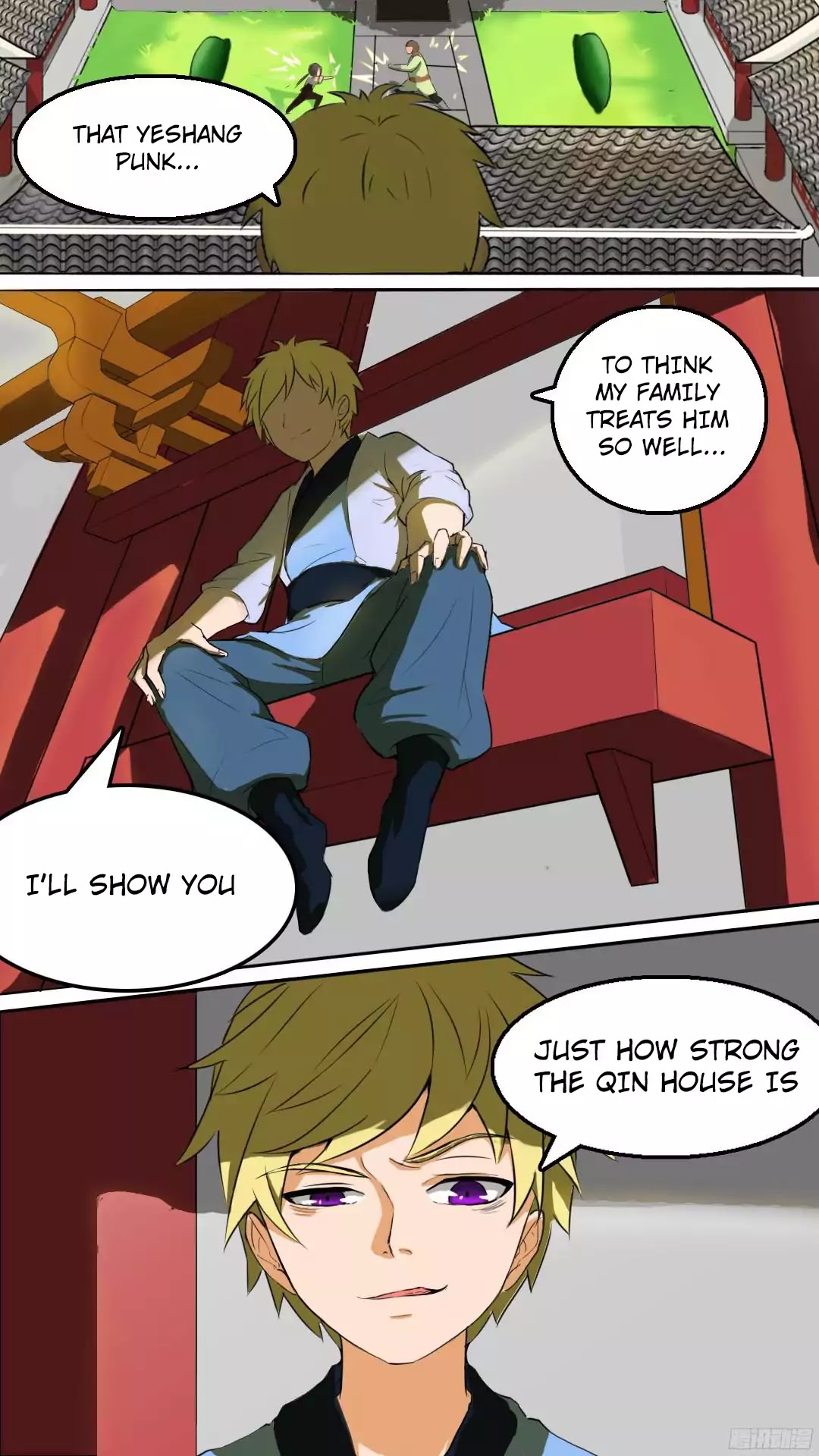 Ten Thousand Paths to Becoming a God Chapter 6 page 3 - Chapter 6: Training Storm