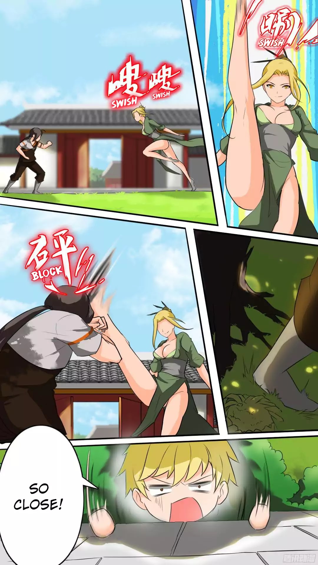 Ten Thousand Paths to Becoming a God Chapter 6 page 8 - Chapter 6: Training Storm