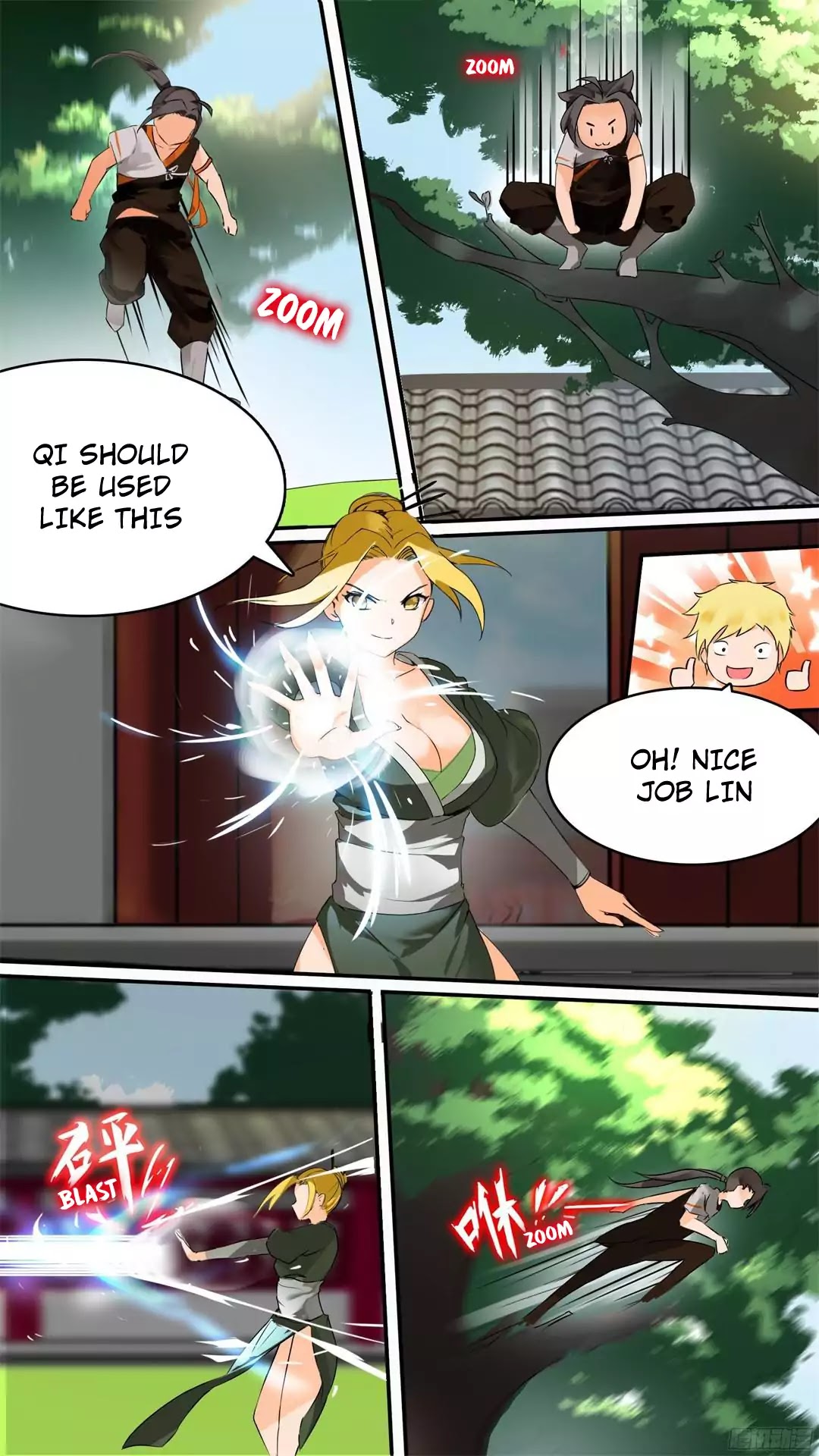 Ten Thousand Paths to Becoming a God Chapter 6 page 9 - Chapter 6: Training Storm