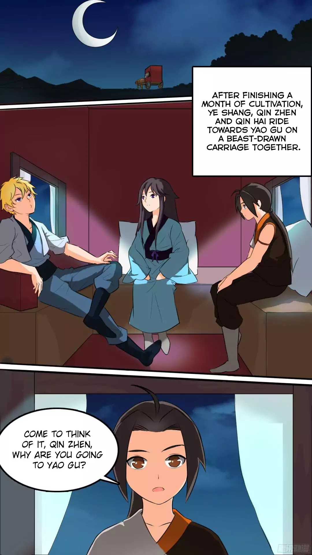 Ten Thousand Paths to Becoming a God Chapter 7 page 1 - Chapter 7: New Companion