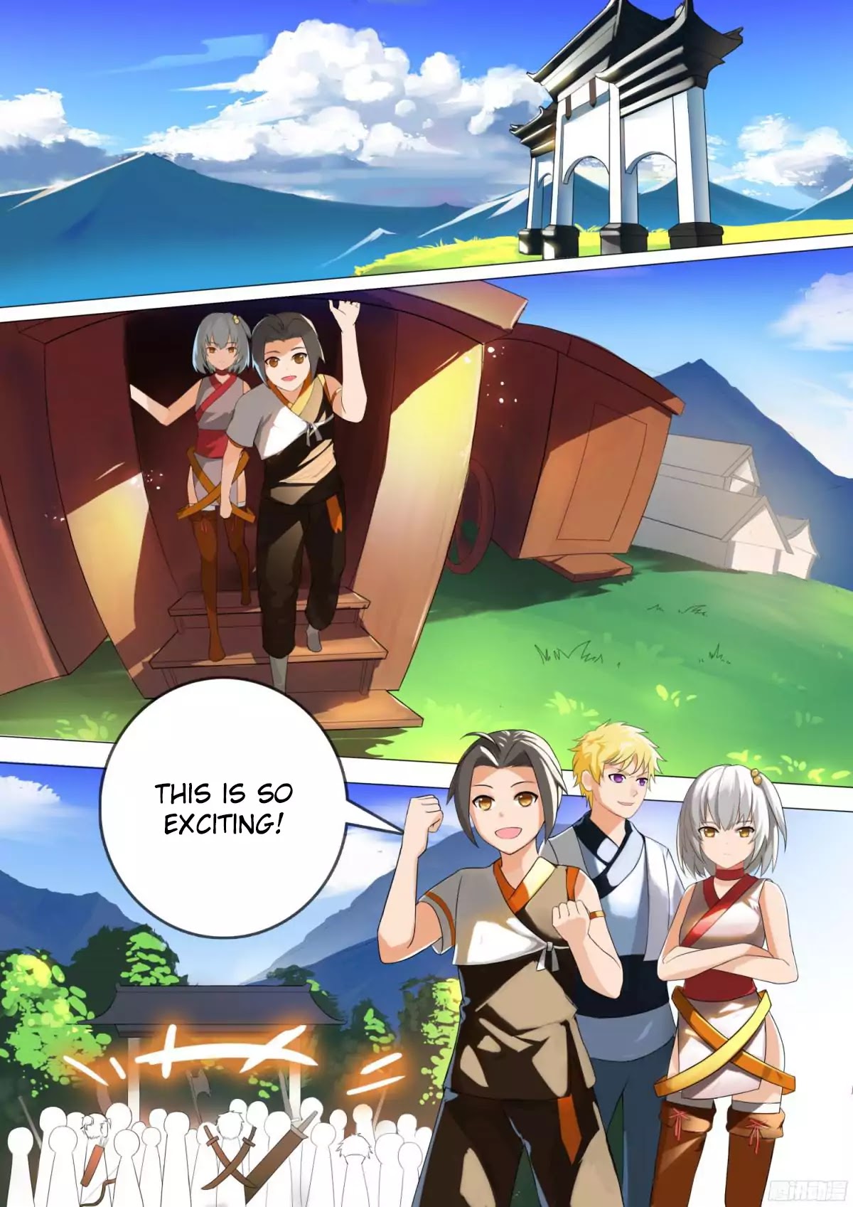 Ten Thousand Paths to Becoming a God Chapter 9 page 1 - Chapter 9: Registration Complete