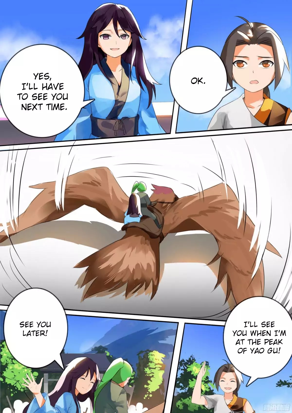 Ten Thousand Paths to Becoming a God Chapter 9 page 3 - Chapter 9: Registration Complete