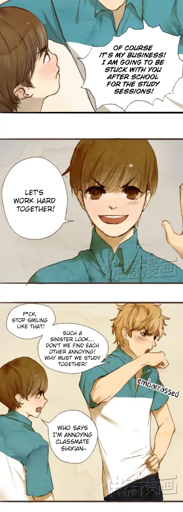 Ten Years Love You Chapter 3 page 6 - Chapter 3: You Are My Homework