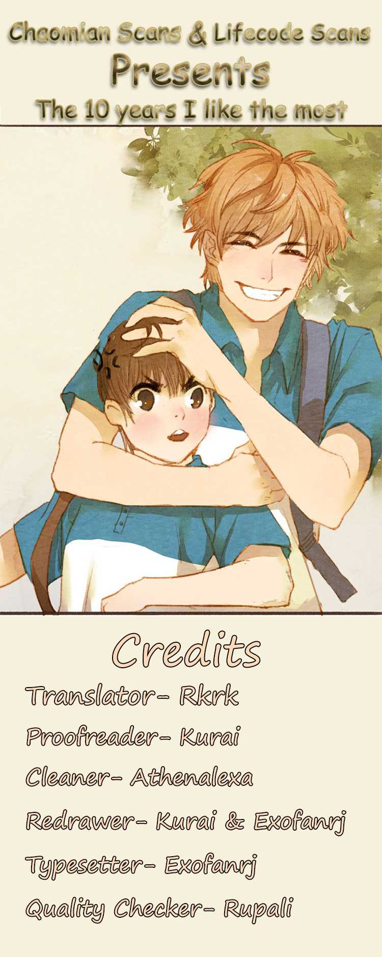 Ten Years Love You Chapter 5 page 1 - Chapter 5: Tightly Holding Both Hands.