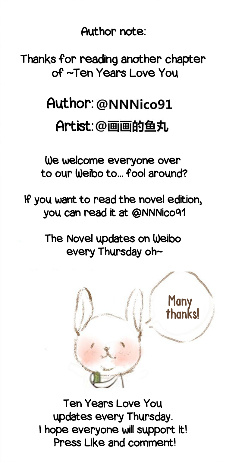 Ten Years Love You Chapter 5 page 18 - Chapter 5: Tightly Holding Both Hands.