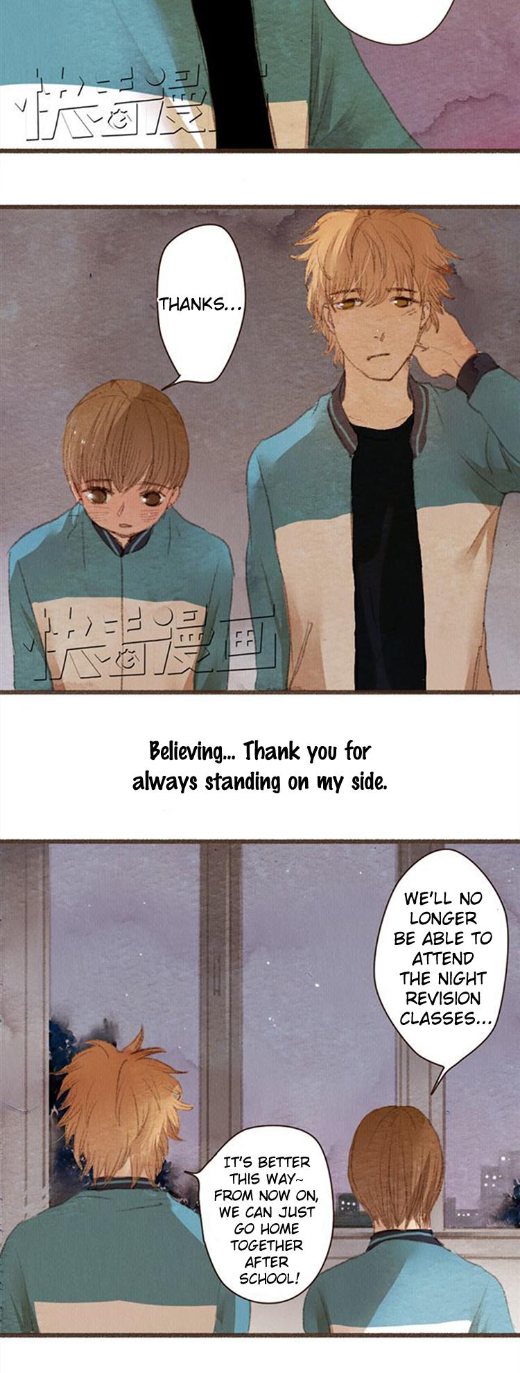 Ten Years Love You Chapter 7 page 15 - Chapter 7: I believe in you, from today onwards.