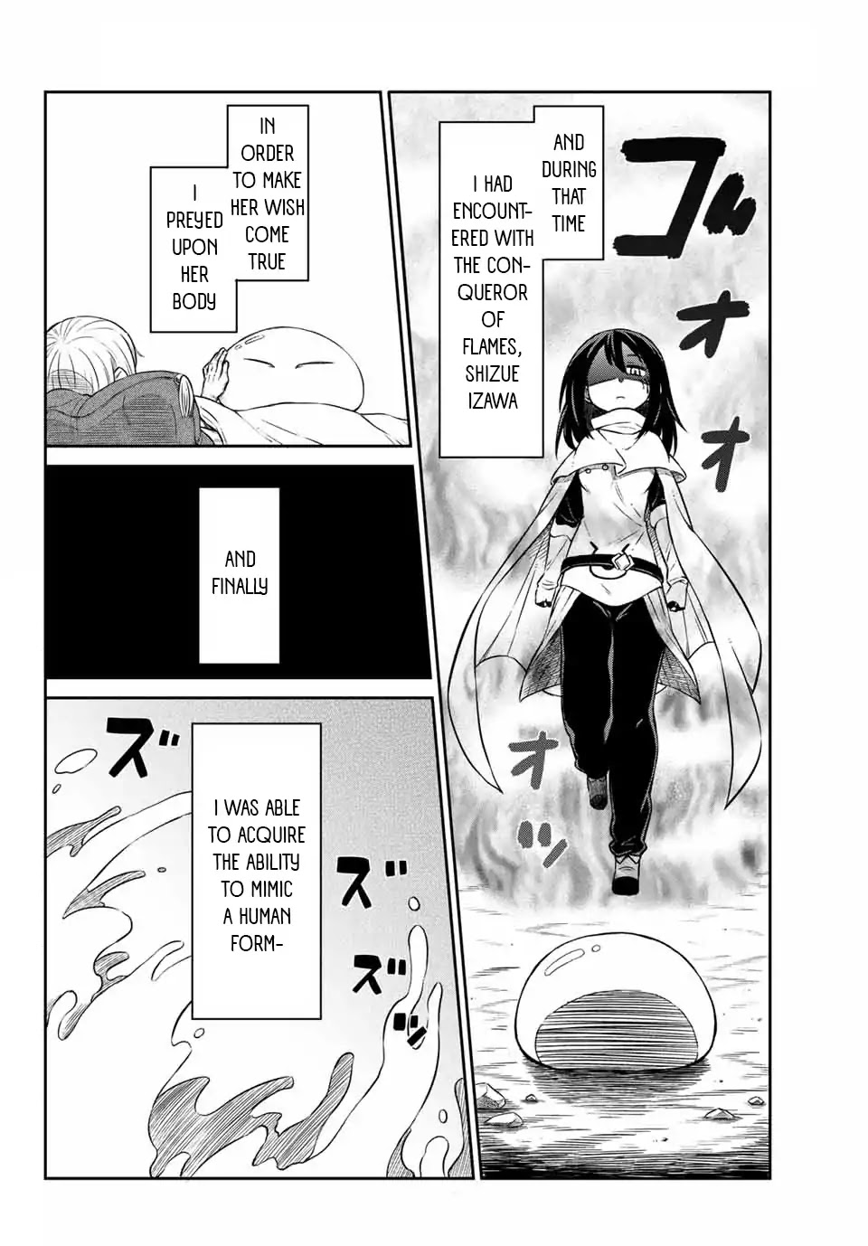 Tenchura! Tensei Shitara Slime Datta Ken Chapter 1 page 2 - Chapter 1: Rimuru Becomes Small