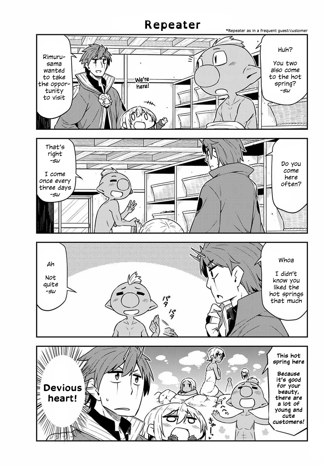 Tenchura! Tensei Shitara Slime Datta Ken Chapter 10 page 5 - Chapter 10: Enchanting Hot Spring Visit