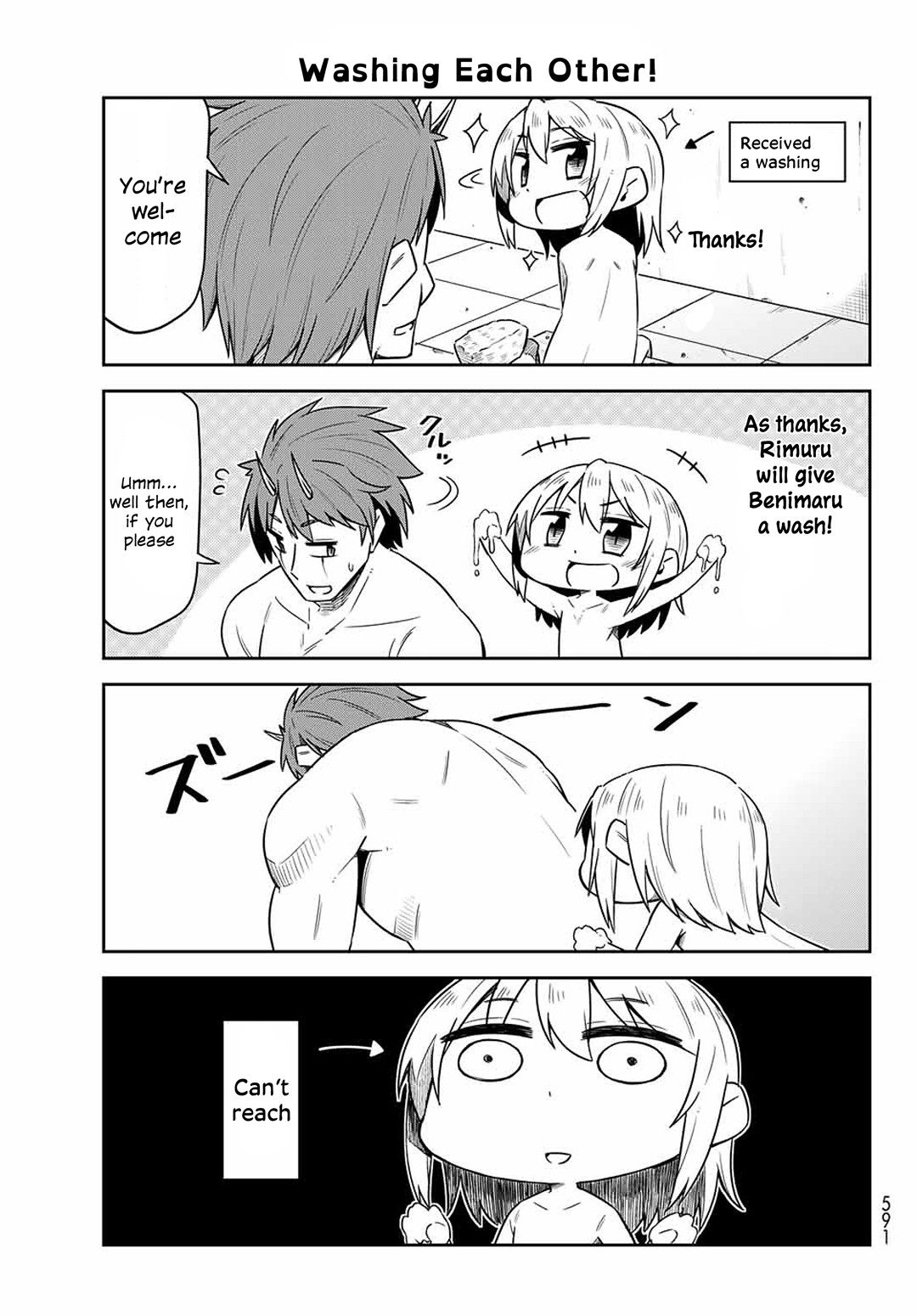 Tenchura! Tensei Shitara Slime Datta Ken Chapter 10 page 7 - Chapter 10: Enchanting Hot Spring Visit
