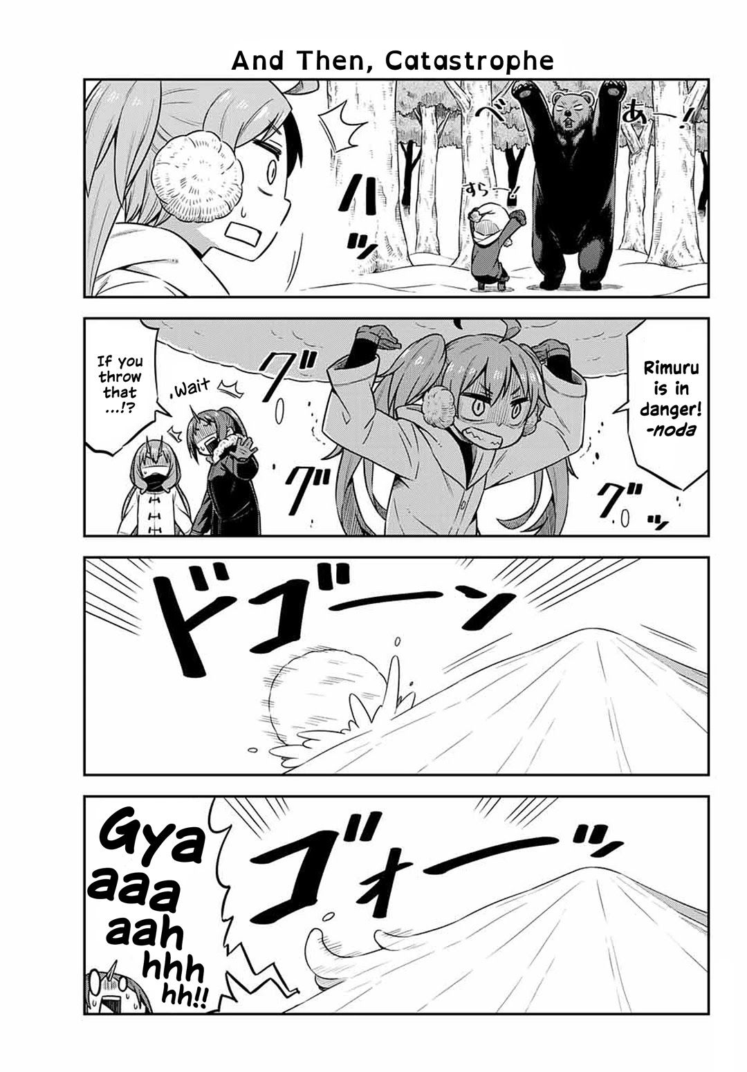 Tenchura! Tensei Shitara Slime Datta Ken Chapter 12 page 13 - Chapter 12: Danger Lurks in the Snowy Mountain