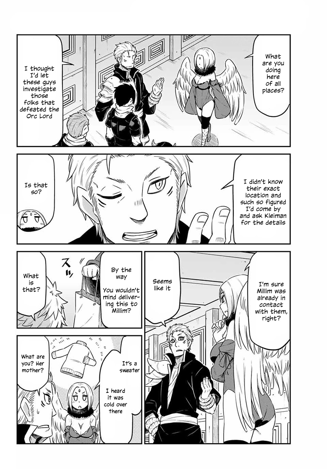 Tenchura! Tensei Shitara Slime Datta Ken Chapter 12 page 2 - Chapter 12: Danger Lurks in the Snowy Mountain