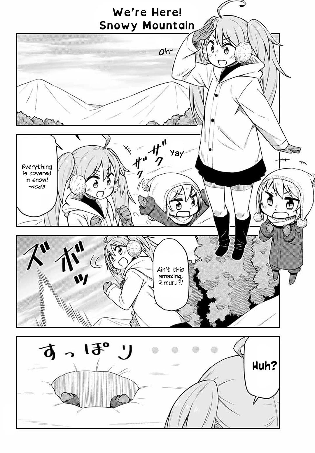 Tenchura! Tensei Shitara Slime Datta Ken Chapter 12 page 4 - Chapter 12: Danger Lurks in the Snowy Mountain