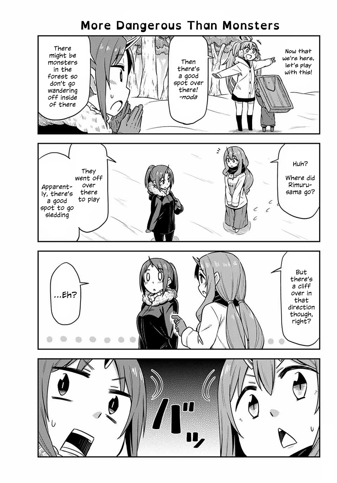 Tenchura! Tensei Shitara Slime Datta Ken Chapter 12 page 7 - Chapter 12: Danger Lurks in the Snowy Mountain