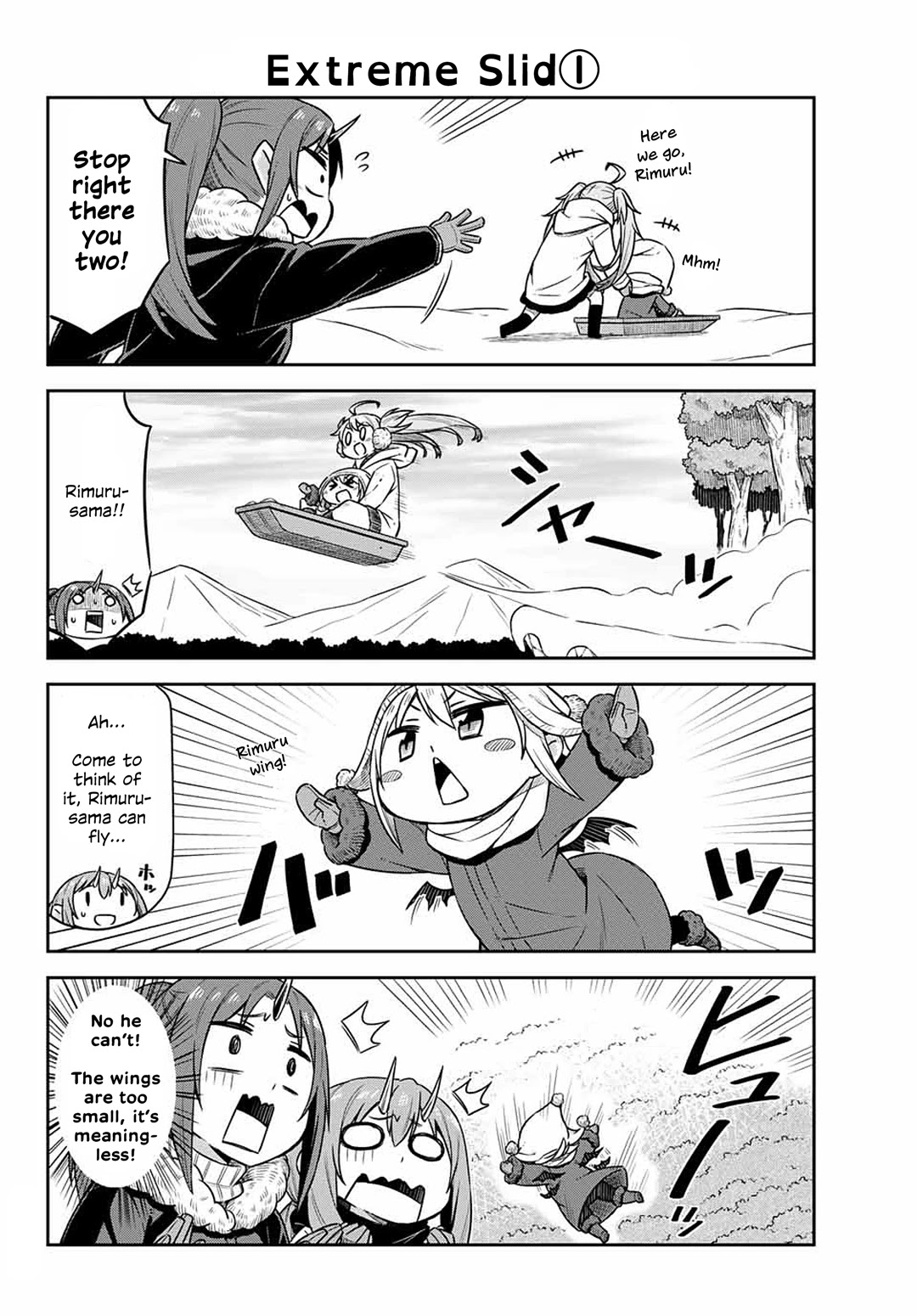 Tenchura! Tensei Shitara Slime Datta Ken Chapter 12 page 8 - Chapter 12: Danger Lurks in the Snowy Mountain