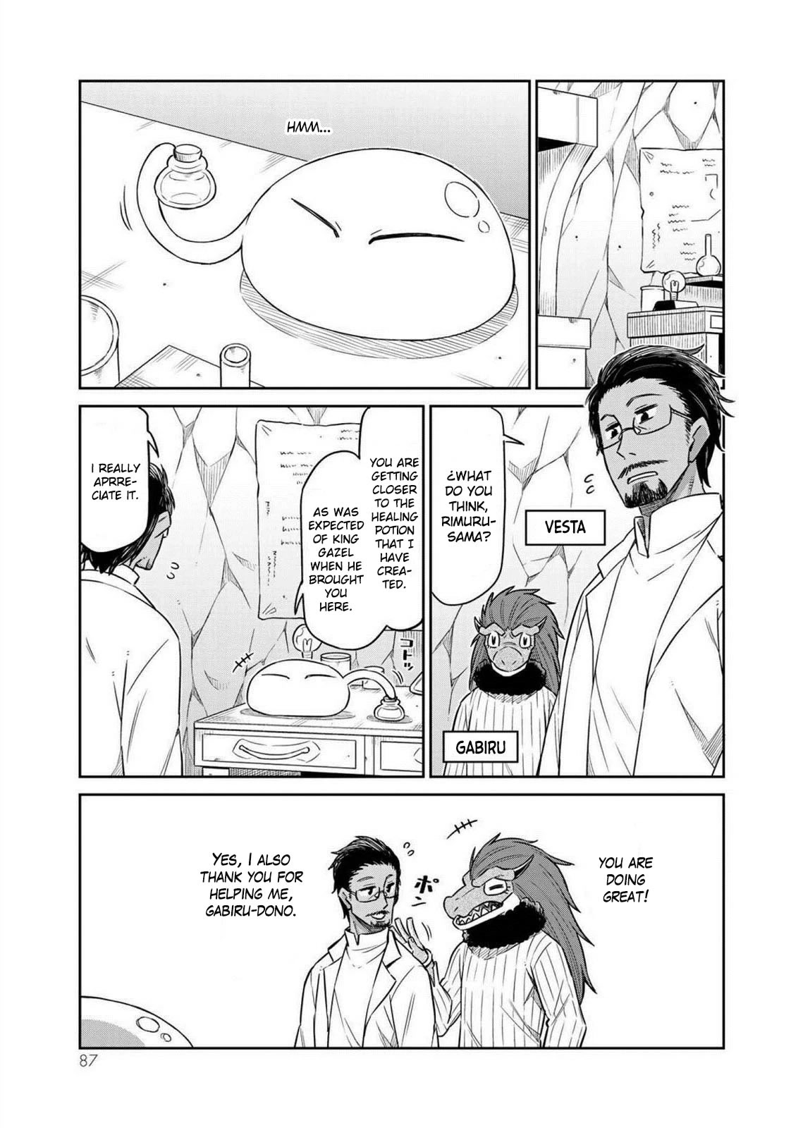 Tenchura! Tensei Shitara Slime Datta Ken Chapter 13 page 1 - Chapter 13: Rimuru's Great Experiment!