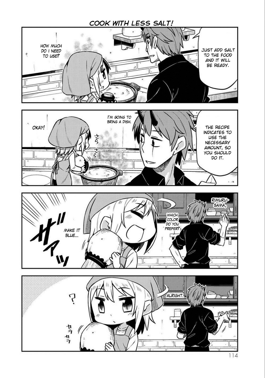 Tenchura! Tensei Shitara Slime Datta Ken Chapter 14 page 12 - Chapter 14: Get well soon!