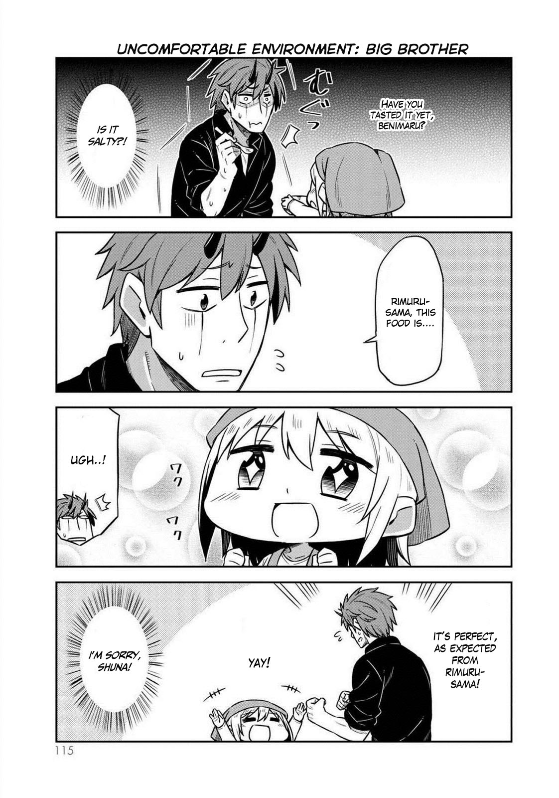 Tenchura! Tensei Shitara Slime Datta Ken Chapter 14 page 13 - Chapter 14: Get well soon!