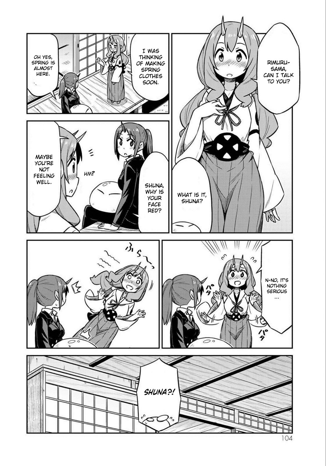 Tenchura! Tensei Shitara Slime Datta Ken Chapter 14 page 2 - Chapter 14: Get well soon!