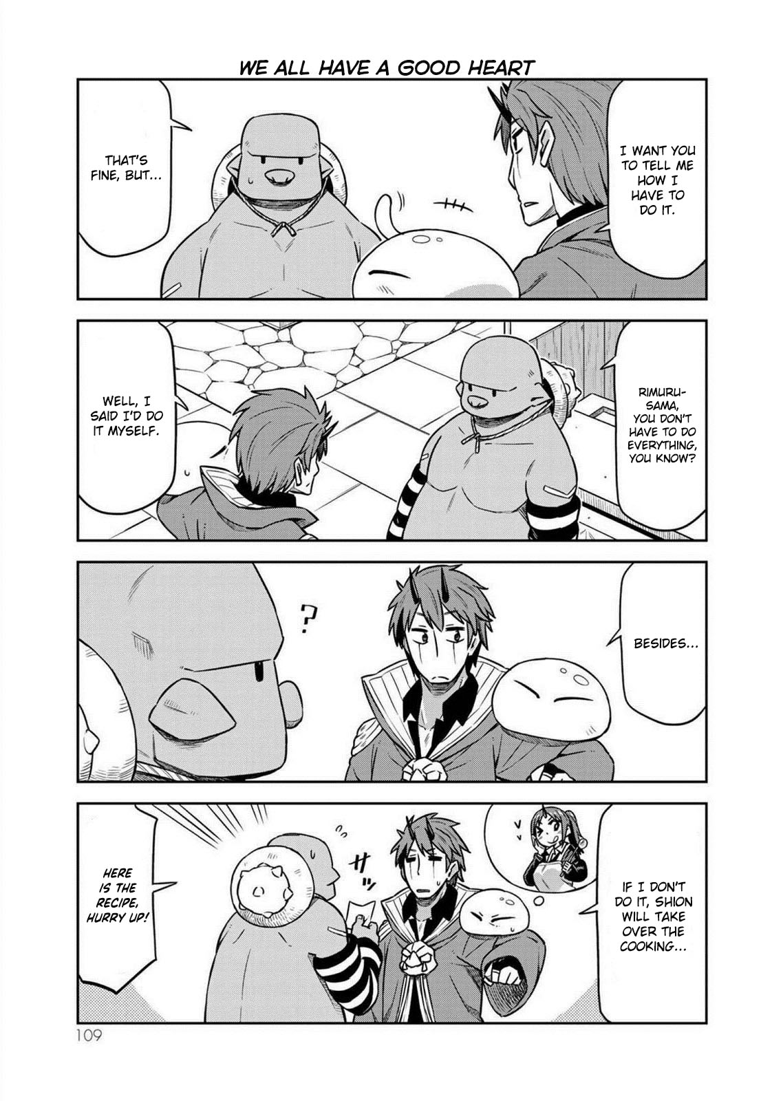 Tenchura! Tensei Shitara Slime Datta Ken Chapter 14 page 7 - Chapter 14: Get well soon!
