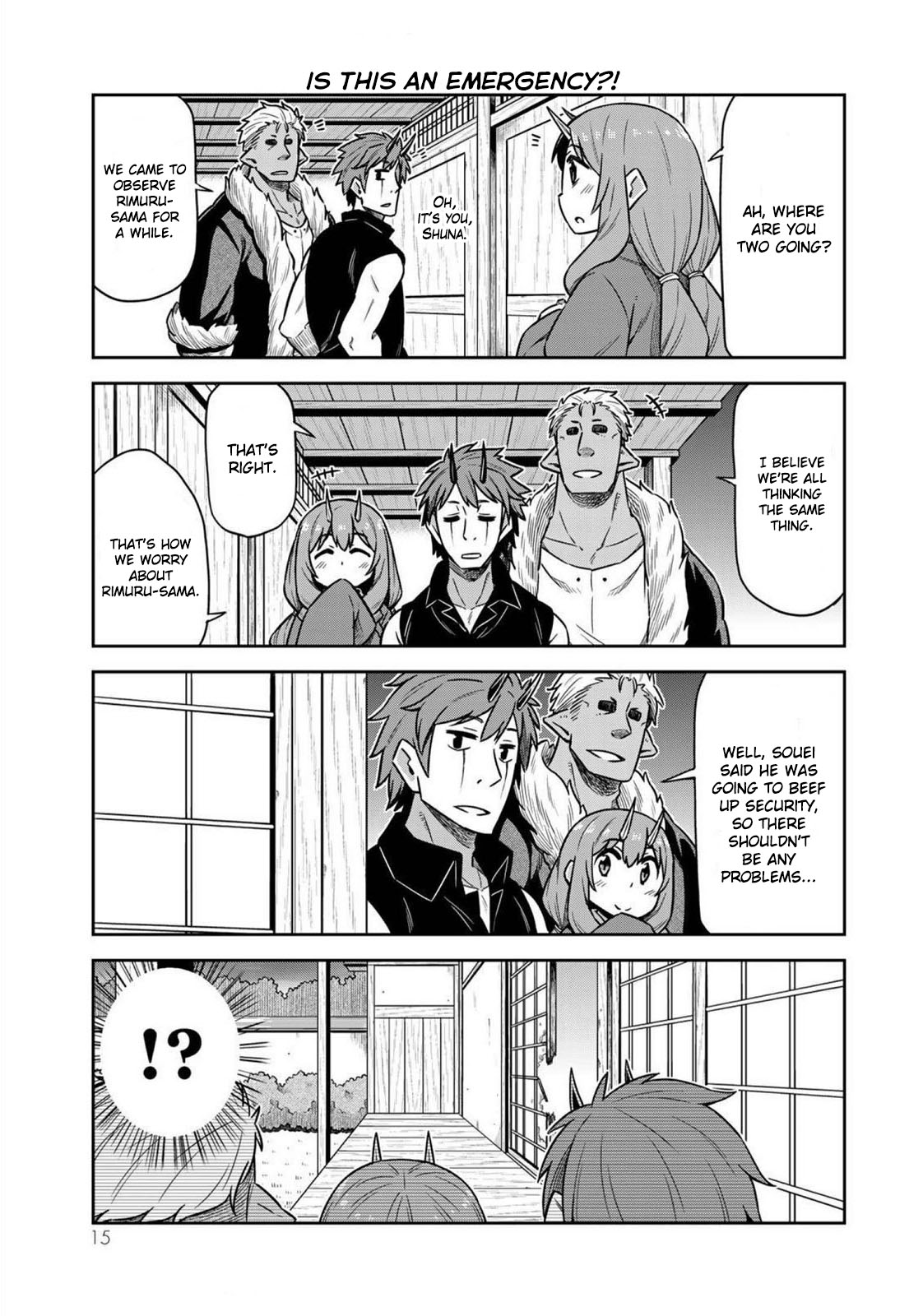 Tenchura! Tensei Shitara Slime Datta Ken Chapter 15 page 13 - Chapter 15: I can sleep alone!