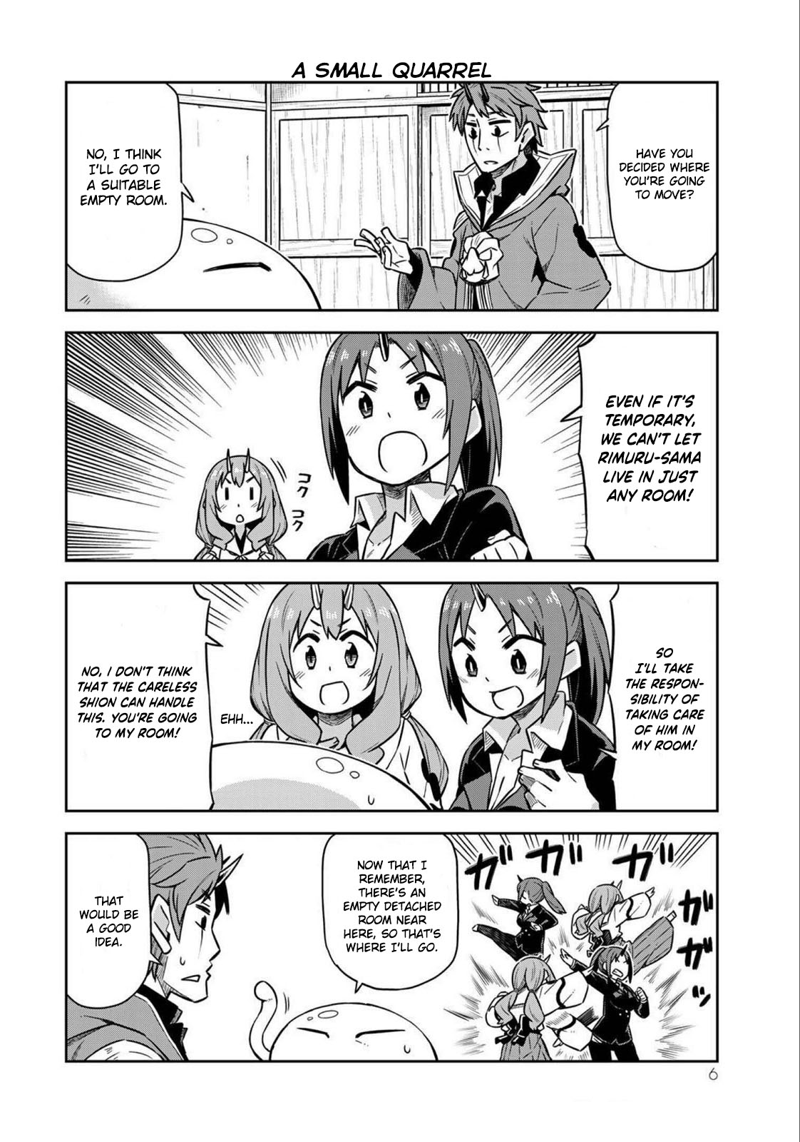 Tenchura! Tensei Shitara Slime Datta Ken Chapter 15 page 4 - Chapter 15: I can sleep alone!