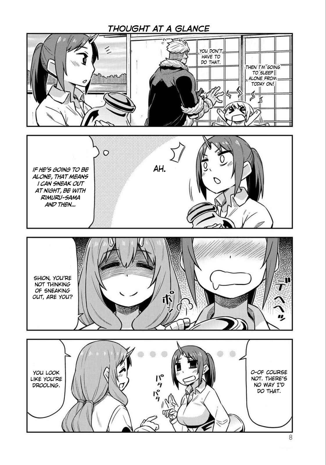 Tenchura! Tensei Shitara Slime Datta Ken Chapter 15 page 6 - Chapter 15: I can sleep alone!