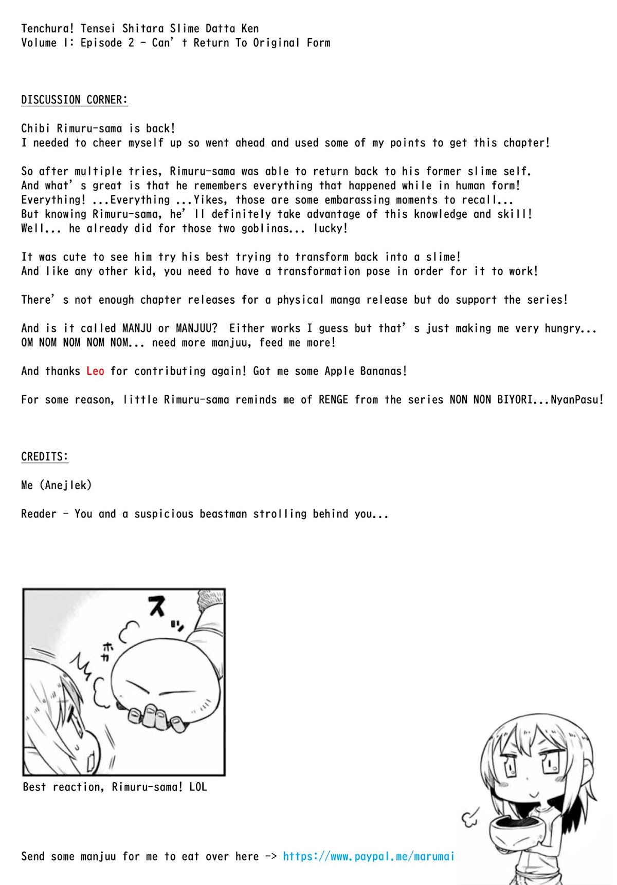 Tenchura! Tensei Shitara Slime Datta Ken Chapter 2 page 17 - Chapter 2: Can't Return To Original Form