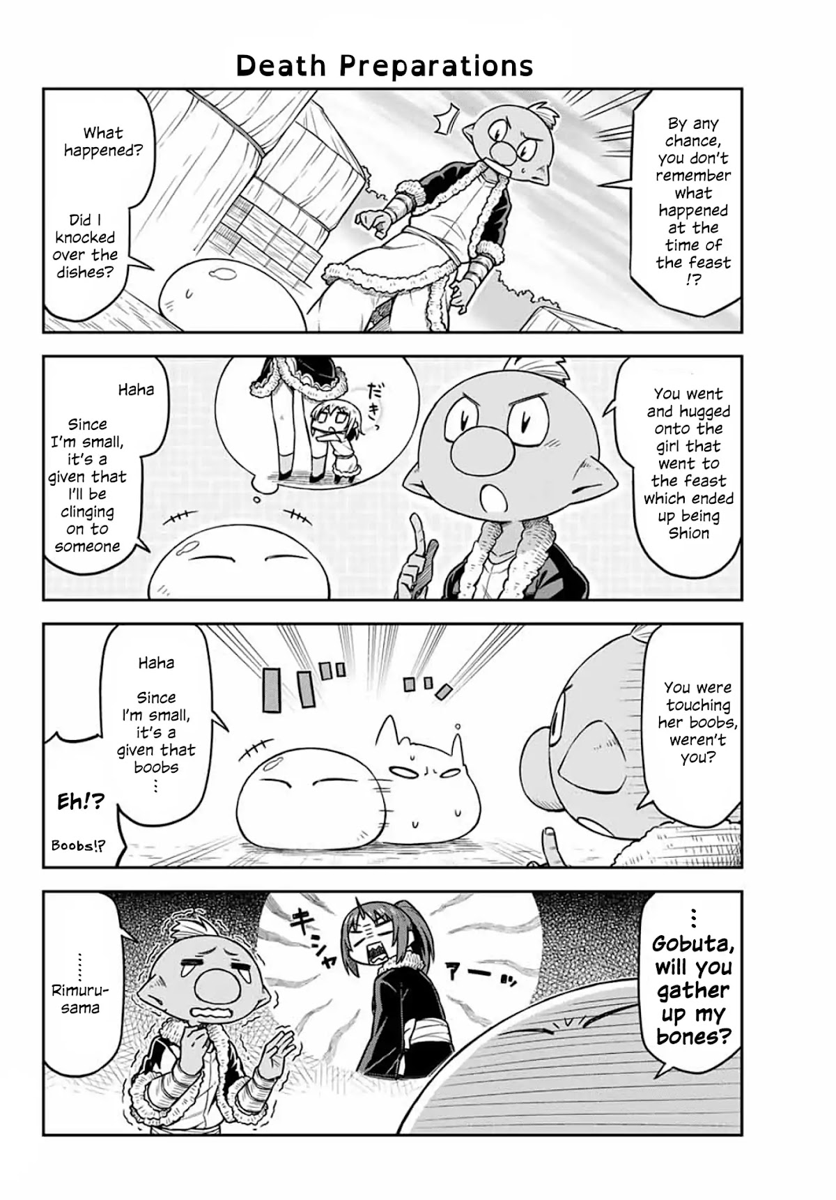 Tenchura! Tensei Shitara Slime Datta Ken Chapter 3 page 6 - Chapter 3: The Dark History of Last Night